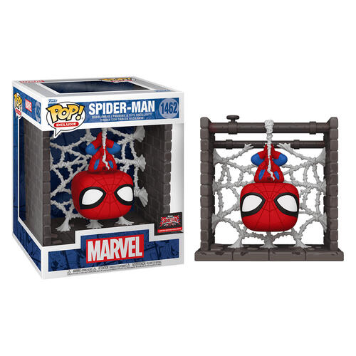 Funko Pop! Deluxe: Marvel - Spider-Man (Hanging From Web)