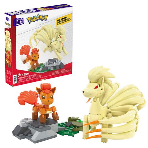 Mega Pokemon Vulpix Evolution Set
