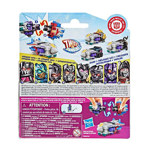 Transformers Swapticons Starscream and Decepticon Slipstream Mini Figures