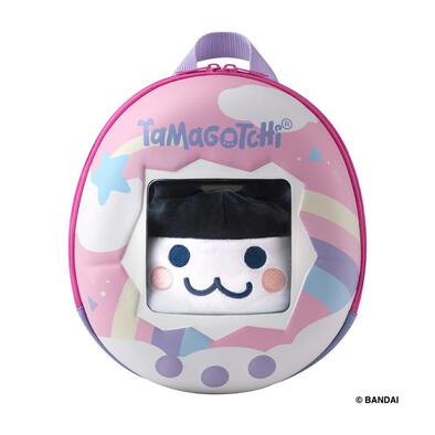 Tamagotchi Rolling Plush Toy with Backpack Set (Mimichi)