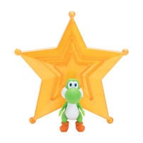 The Super Mario Galaxy Movie 1.5 Inch Yoshi Figure With Star