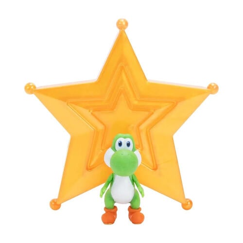The Super Mario Galaxy Movie 1.5 Inch Yoshi Figure With Star