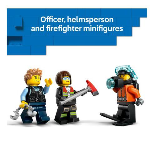 LEGO City Helicopter, Fire Truck & Submarine Remix 60462