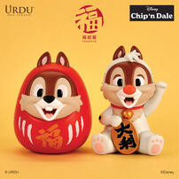 URDU Disney World Fukuheya Lucky Blind Box Series 6: Chip ‘N Dale - Assorted	