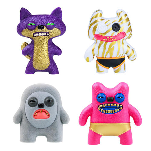 Fuggler Collectible Figures Gold Edition 5 Pack Deluxe Box - Assorted (1 Pc)