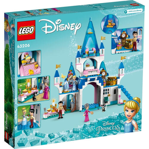 Lego Disney เลโก้ ดิสนีย์ พริ้นเซสว์ซิลเดอร๋เรลลา และปราสาท Prince Charming 43206