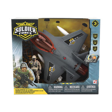 Soldier Force Falcon Command Jet Playset