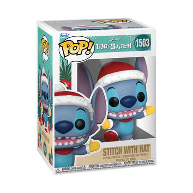 Funko Pop! Disney: Lilo & Stitch - Stitch With Santa Hat