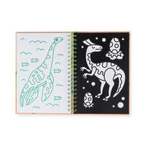 Creation Nation ครีเอชั่น เนชั่น Foil Art Book- Dinosaurs
