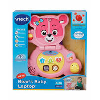 Vtech Bear's Baby Laptop Pink