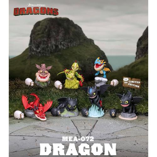 Beast Kingdom How to Train Your Dragon Dragon Series Mini Egg Attack Blind Box  - Assorted (1 Pc)