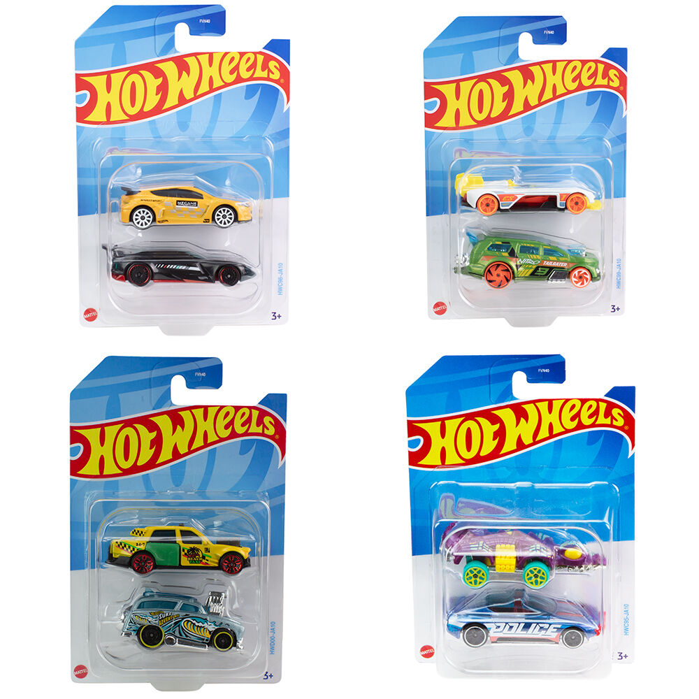 Hot Wheels Basic Car 2 Pack - Assorted | Toys