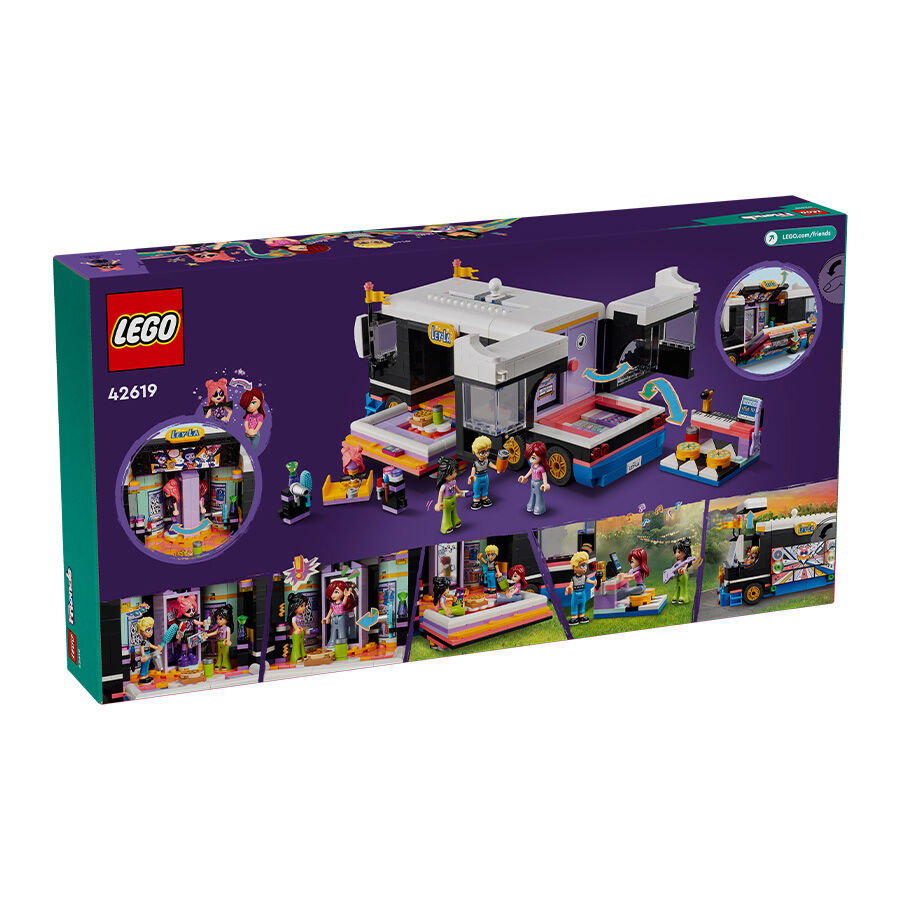 LEGO Friends Pop Star Music Tour Bus 42619 Toys R Us Thailand Official Website