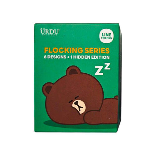 Line Friends Meets Urdu กล่องสุ่ม Flocking Series - คละแบบ