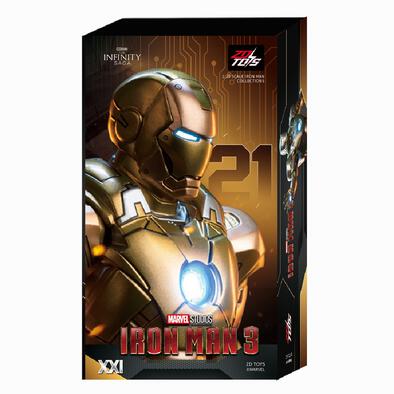 ฟิกเกอร์แอ็คชั่น ZD TOYS Iron Man MK21 ขนาด 1/10 (7 นิ้ว)