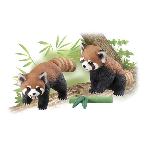 Takara Tomy Ania Animal AS-35 Red Panda With Bamb