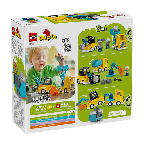 LEGO Duplo 3 in 1 Construction Vehicles 10475