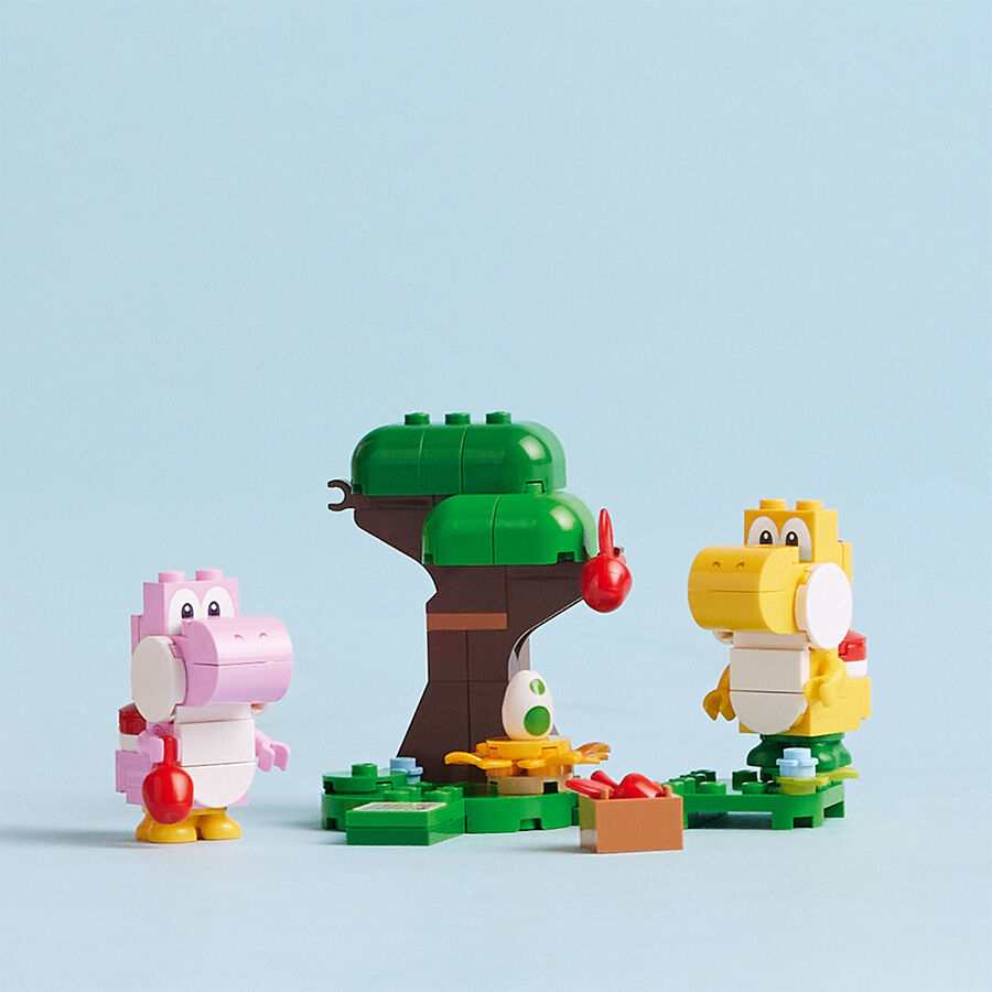 LEGO Super Mario Yoshi s Egg cellent Forest Expansion Set 71428 Toys R Us Thailand Official Website