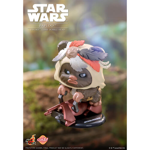 Hot Toys Star Wars Ewoks Cosbi Bobble-Head Collection Blind Box - คละแบบ