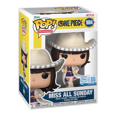 ฟิกเกอร์ Funko POP!Television: One Piece (Live Action) - Miss All Sunday (ไวนิล)
