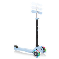 Globber Go•Up Sporty Lights Pastel Blue Toddler Scooter