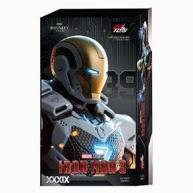 ฟิกเกอร์แอ็คชั่น ZD TOYS Iron Man MK39 ขนาด 1/10 (7 นิ้ว)