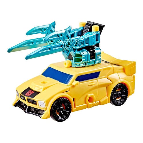Transformers Cyberworld Armored Cyber Changers Bumblebee Action Figure