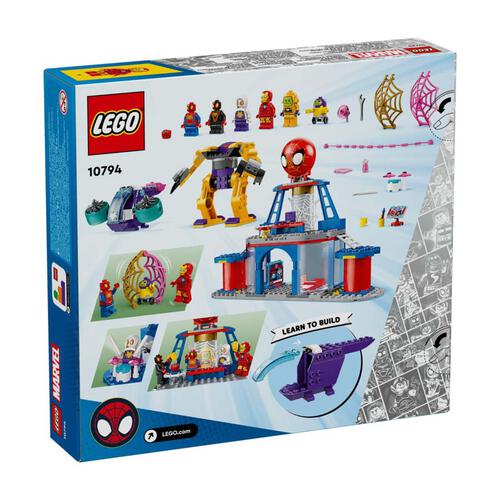LEGO Marvel Team Spidey Web Spinner Headquarters 10794