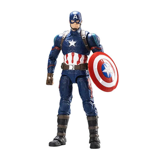 Marvel Captain America with Plastic Holder (7 Inch)