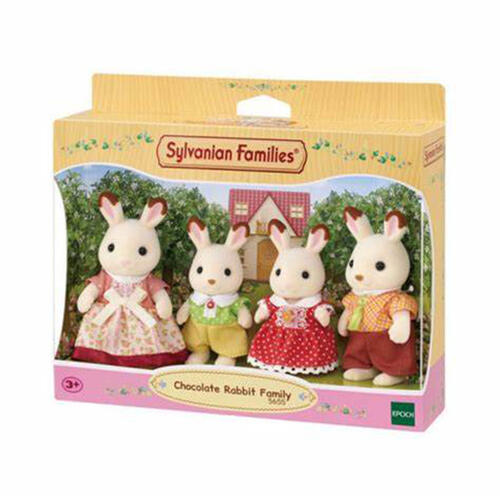 Sylvanian Families Chocolate Rabbit Family Set