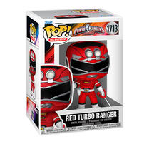 Funko POP! TV: - Power Rangers Dino Fury: Red Turbo Ranger Vinyl Figure