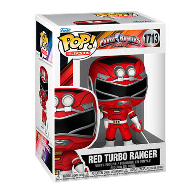 Funko POP! TV: - Power Rangers Dino Fury: Red Turbo Ranger Vinyl Figure