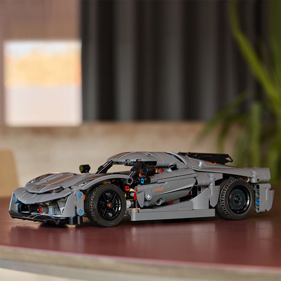 LEGO Technic Koenigsegg Jesko Absolut Gray Hypercar 42173 | Toys