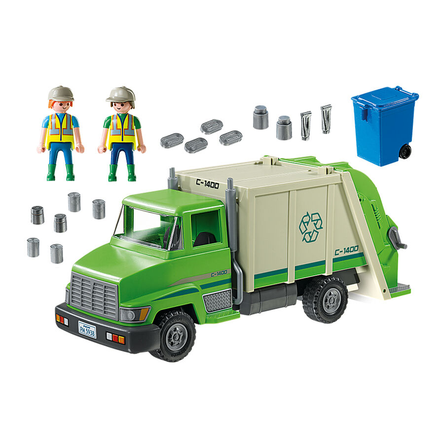 Playmobil Recycling Truck Toys