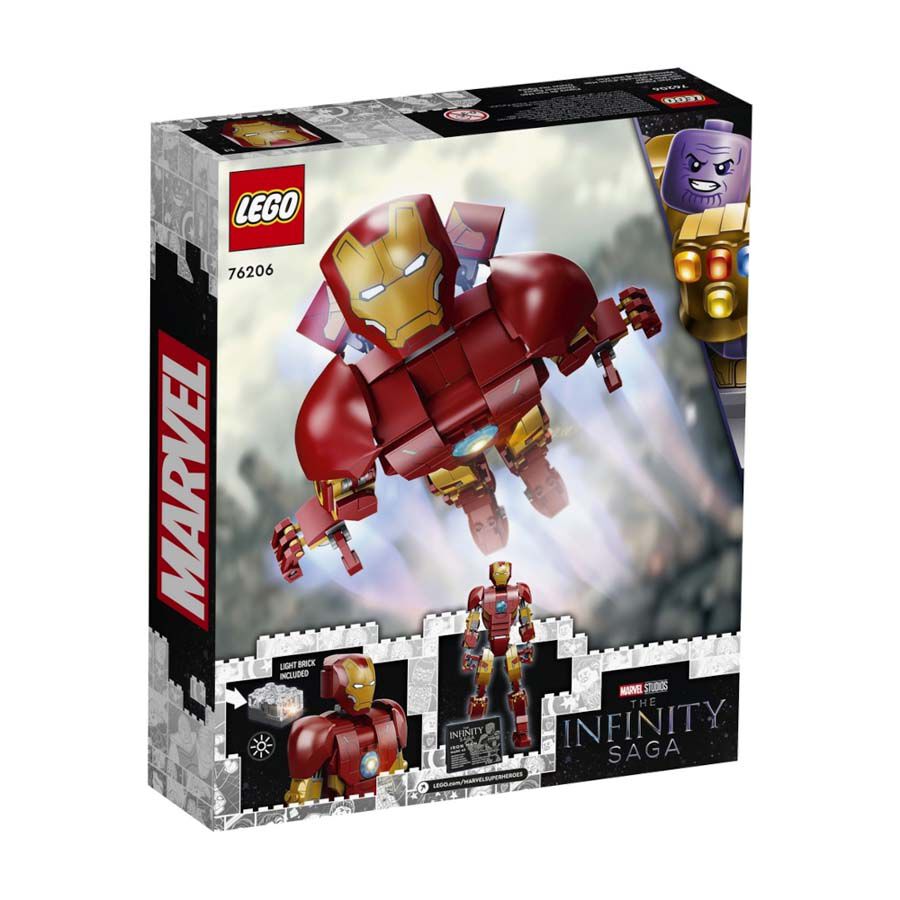 Lego iron top man shopee
