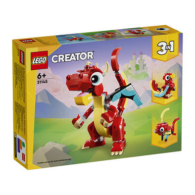 LEGO Creator 3 in 1 Red Dragon 31145