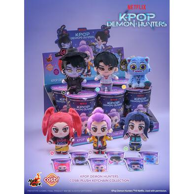Hot Toys K-Pop Demon Hunters Cosbi Plush Keychain (1 pc)