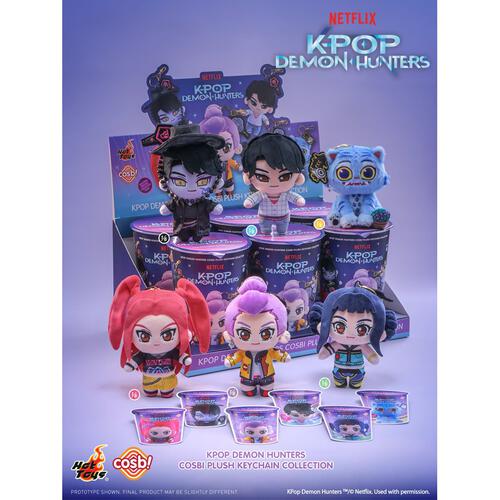 Hot Toys K-Pop Demon Hunters Cosbi Plush Keychain (1 pc)