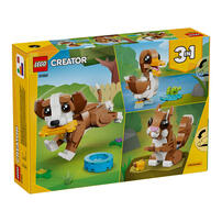 LEGO Creator 3 in 1 Cute Animals: Playful Puppy Dog 31382