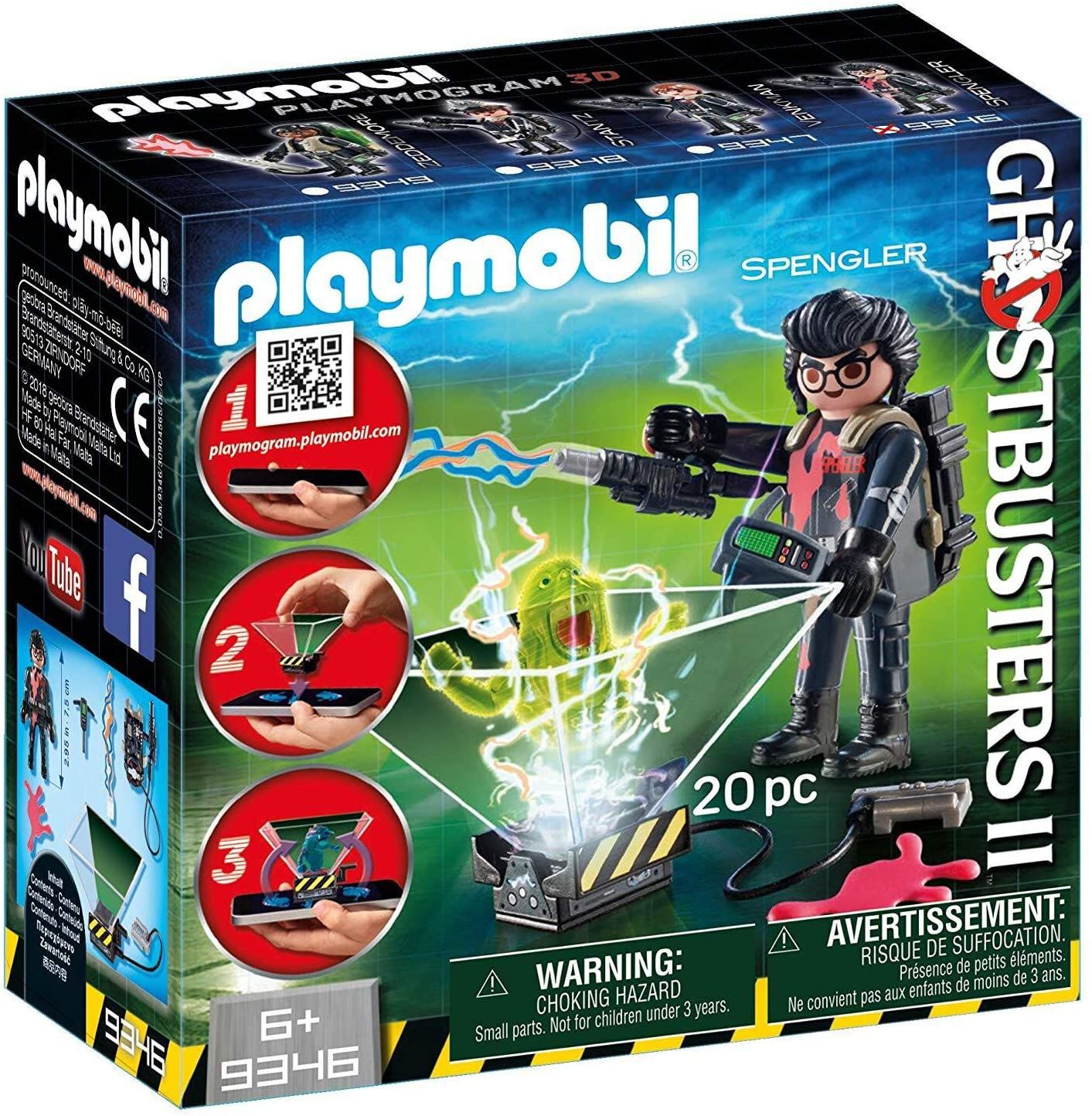 Playmobil Ghostbuster Egon Spengler Building Set