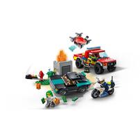 LEGO เลโก้ ซิตี้ ไฟร์ เรสคิ้ว & โพลิ๊ซ เชส 60319