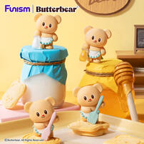 Funism Butterbear Baked With Love Series Cubby Face - Blind Box (1 Pc)