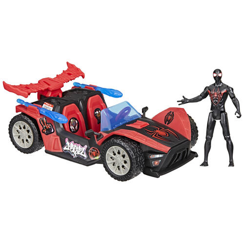 Marvel Spider-Man VenomVersus Epic World of Action Miles Morales Remix Blast Racer