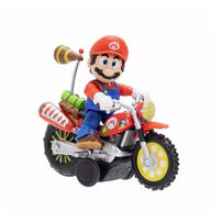 The Super Mario Galaxy Movie 2.5 Inch Mario Figure With Pull Back Motorcycle