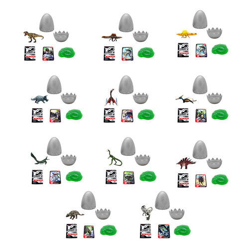 Jurassic World Rebirth Captivz Slime Egg - Assorted