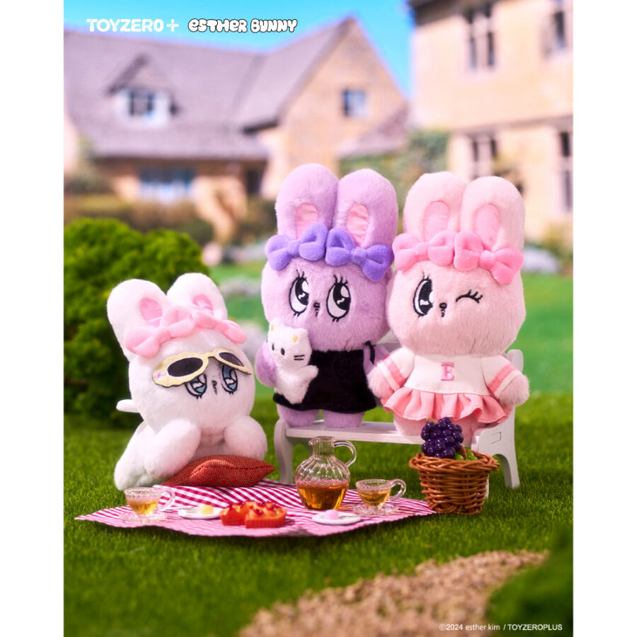 TOYZEROPLUS Esther Bunny Sweet Date Plush Keychain - Blind Box (1