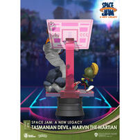 Beast Kingdom D-Stage Space Jam: A New Legacy - Tasmanian Devil & Marvin The Martian