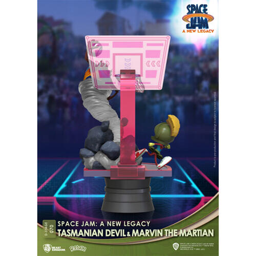 Beast Kingdom D-Stage Space Jam: A New Legacy - Tasmanian Devil & Marvin The Martian