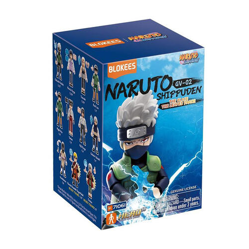 Blokees Naruto Shippuden Galaxy Version 02 The Place The Leaves Dance Blind Box - Assorted