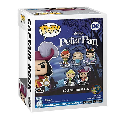 Funko Pop! Disney Peter Pan 70th Anniversary - Captain Hook